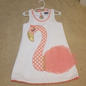 Mud Pie Flamingo Dress